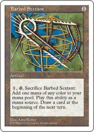 Barbed Sextant MTG 5th Edition Magic Cards Singles Barbed Sextant MTG 5th Edition Magic Cards Singles