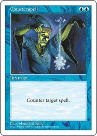 Counterspell MTG 5th Edition Magic Cards Singles Counterspell MTG 5th Edition Magic Cards Singles