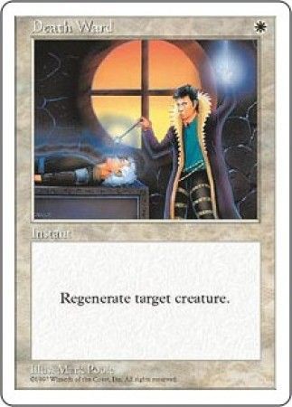 Death Ward MTG 5th Edition Magic Cards Singles Death Ward MTG 5th Edition Magic Cards Singles