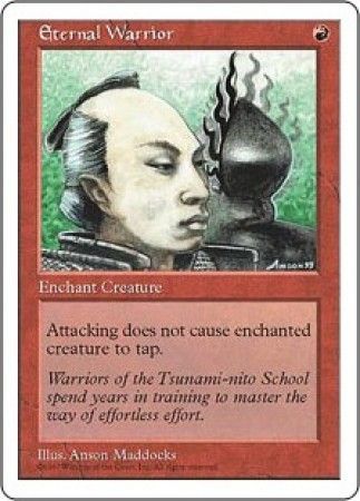 Eternal Warrior MTG 5th Edition Magic Cards Singles Eternal Warrior MTG 5th Edition Magic Cards Singles