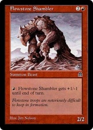 Flowstone Shambler Stronghold Singles Flowstone Shambler Stronghold Singles