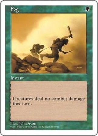 Fog MTG 5th Edition Magic Cards Singles Fog MTG 5th Edition Magic Cards Singles
