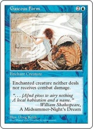 Gaseous Form MTG 5th Edition Magic Cards Singles Gaseous Form MTG 5th Edition Magic Cards Singles