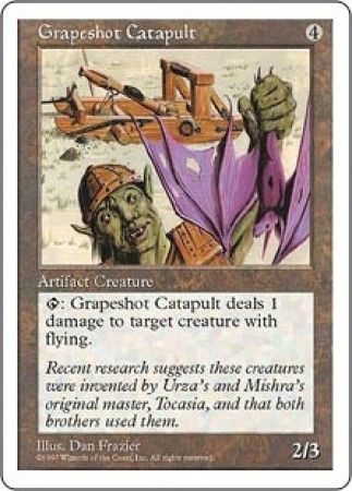 Grapeshot Catapult MTG 5th Edition Magic Cards Singles Grapeshot Catapult MTG 5th Edition Magic Cards Singles