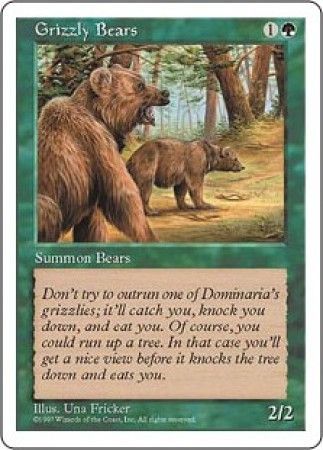 Grizzly Bears //// Beta //// MTG Magic //// See Picture