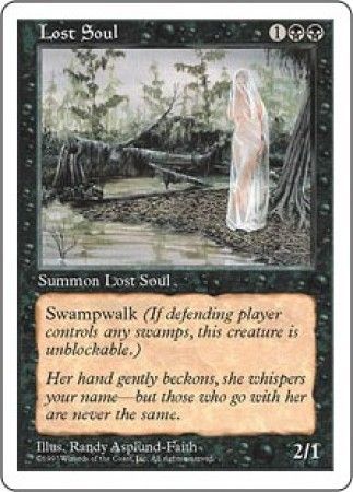 Lost Soul MTG 5th Edition Magic Cards Singles Lost Soul MTG 5th Edition Magic Cards Singles