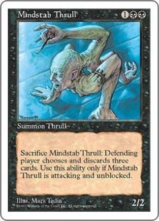 Mindstab Thrull MTG 5th Edition Magic Cards Singles Mindstab Thrull MTG 5th Edition Magic Cards Singles