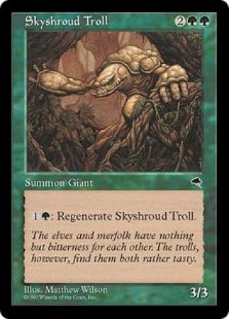 Skyshroud Troll Tempest Singles Skyshroud Troll Tempest Singles