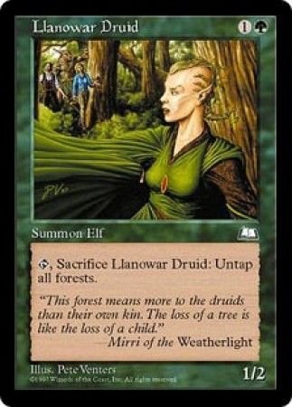 Llanowar Druid Llanowar Druid