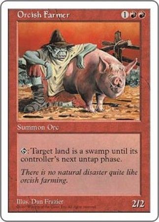 Orcish Farmer MTG 5th Edition Magic Cards Singles Orcish Farmer MTG 5th Edition Magic Cards Singles
