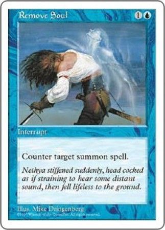 Remove Soul MTG 5th Edition Magic Cards Singles Remove Soul MTG 5th Edition Magic Cards Singles