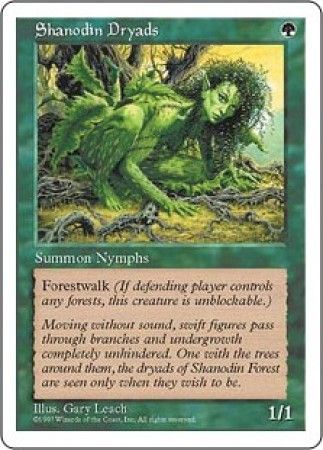 magic the gathering dryad