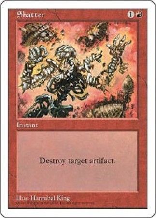 Shatter MTG 5th Edition Magic Cards Singles Shatter MTG 5th Edition Magic Cards Singles