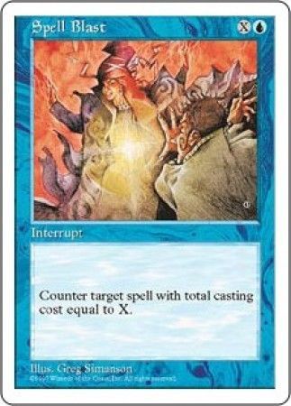 Spell Blast - MTG 5th Edition (Magic Cards) - Magic | TrollAndToad