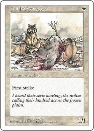 Tundra Wolves - MTG 5th Edition (Magic Cards) - Magic | TrollAndToad