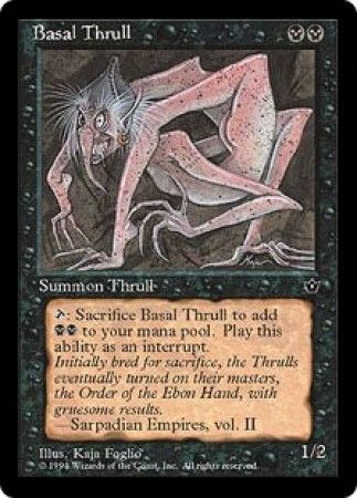 Basal Thrull Ver 3 Fallen Empires Singles Basal Thrull Ver 3 Fallen Empires Singles