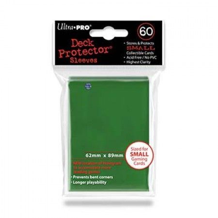 Ultra Pro Green 60ct Yugioh Sized Mini Sleeves UP82966 Sleeves Ultra Pro Green 60ct Yugioh Sized Mini Sleeves UP82966 Sleeves