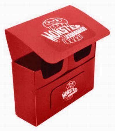 Monster Protectors Matte Red Self Locking Double Deck Box SDI DD MRD Deck Boxes Gaming Storage Monster Protectors Matte Red Self Locking Double Deck Box SDI DD MRD Deck Boxes Gaming Storage
