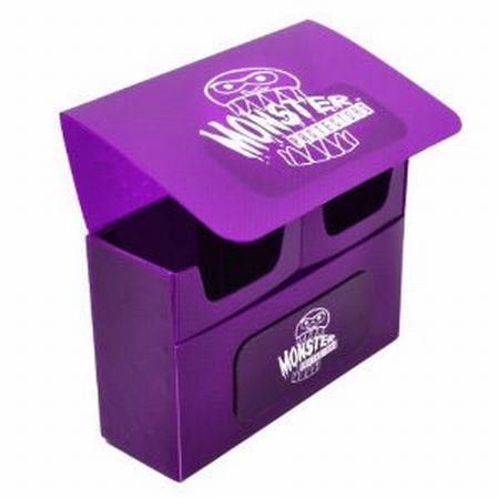 Monster Protectors Matte Purple Self Locking Double Deck Box SDI DD MPU Deck Boxes Gaming Storage Monster Protectors Matte Purple Self Locking Double Deck Box SDI DD MPU Deck Boxes Gaming Storage