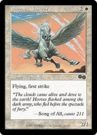 Pegasus Charger Urza s Saga Singles Pegasus Charger Urza s Saga Singles