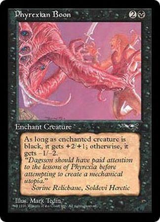 Phyrexian Boon Ver 2 Alliances Singles Phyrexian Boon Ver 2 Alliances Singles
