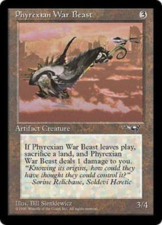 Phyrexian War Beast Ver 2 Alliances Singles Phyrexian War Beast Ver 2 Alliances Singles