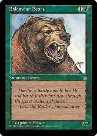 Balduvian Bears Ice Age Singles Balduvian Bears Ice Age Singles