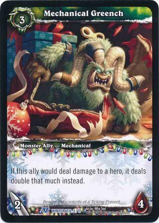 Mechanical Greench Winter Veil 3 11 Rare World of Warcraft Promo Singles Mechanical Greench Winter Veil 3 11 Rare World of Warcraft Promo Singles