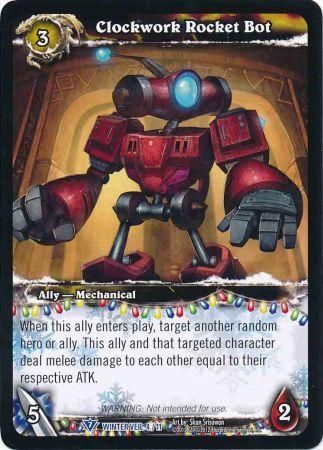 Clockwork Rocket Bot Winter Veil 4 11 Rare Clockwork Rocket Bot Winter Veil 4 11 Rare