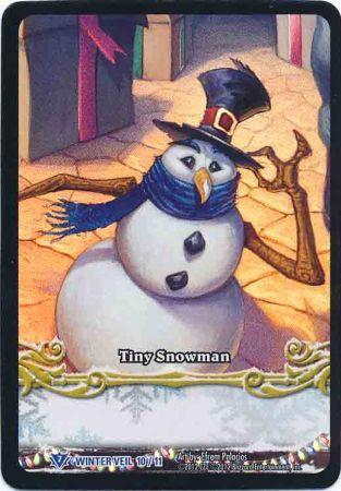 Tiny Snowman Winter Veil 10 11 Small Foil Rare World of Warcraft Promo Singles Tiny Snowman Winter Veil 10 11 Small Foil Rare World of Warcraft Promo Singles