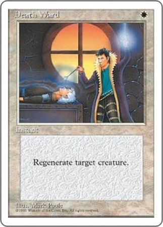 Death Ward MTG 4th Edition Magic Cards Singles Death Ward MTG 4th Edition Magic Cards Singles
