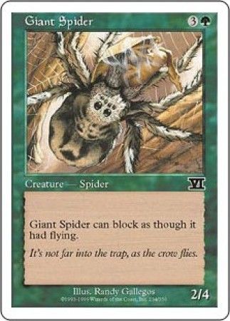 Giant Spider MTG 6th Edition Classic Magic Cards Singles Giant Spider MTG 6th Edition Classic Magic Cards Singles