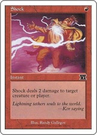 Shock MTG 6th Edition Classic Magic Cards Singles Shock MTG 6th Edition Classic Magic Cards Singles