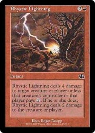 Rhystic Lightning Rhystic Lightning