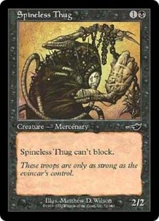 Spineless Thug Nemesis Singles Spineless Thug Nemesis Singles