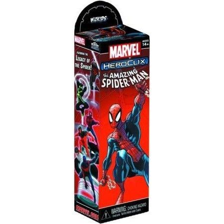Amazing Spider Man 5 Figure Booster Pack Marvel Heroclix Heroclix Sealed Product Amazing Spider Man 5 Figure Booster Pack Marvel Heroclix Heroclix Sealed Product