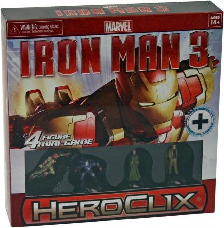 Iron Man 3 Movie Mini Game Marvel Heroclix Heroclix Sealed Product Iron Man 3 Movie Mini Game Marvel Heroclix Heroclix Sealed Product