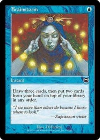 Brainstorm Mercadian Masques Singles Brainstorm Mercadian Masques Singles