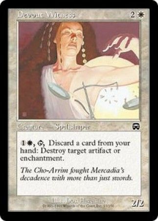 Devout Witness Mercadian Masques Singles Devout Witness Mercadian Masques Singles