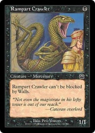 Rampart Crawler Mercadian Masques Singles Rampart Crawler Mercadian Masques Singles
