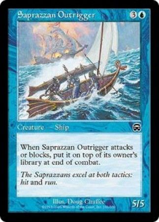 Saprazzan Outrigger Mercadian Masques Singles Saprazzan Outrigger Mercadian Masques Singles