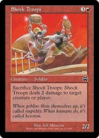 Shock Troops Mercadian Masques Singles Shock Troops Mercadian Masques Singles