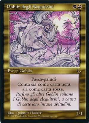 Goblin degli Acquitrini Marsh Goblins Goblin degli Acquitrini Marsh Goblins
