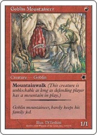 Goblin Mountaineer Goblin Mountaineer
