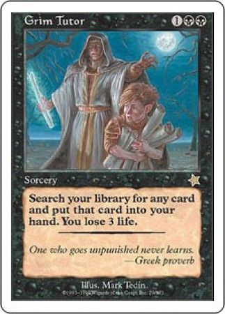 Grim Tutor Grim Tutor