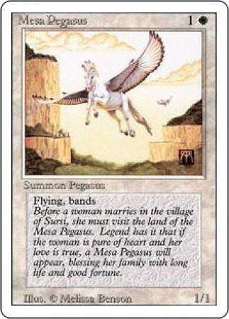 Mesa Pegasus Revised 3rd Edition Magic Cards Singles Mesa Pegasus Revised 3rd Edition Magic Cards Singles