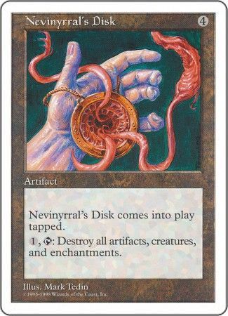 Nevinyrral s Disk Nevinyrral s Disk