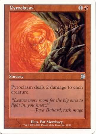 Pyroclasm Deckmasters Singles Pyroclasm Deckmasters Singles