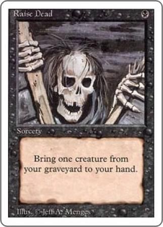 Raise Dead Revised 3rd Edition Magic Cards Singles Raise Dead Revised 3rd Edition Magic Cards Singles