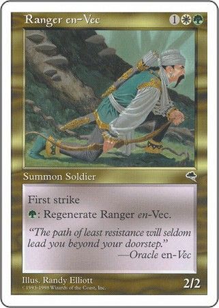 Ranger en Vec Ranger en Vec